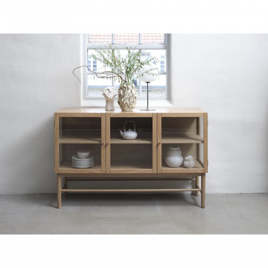 Nordic Home Alrik eiken dressoir - 140 cm - naturel
