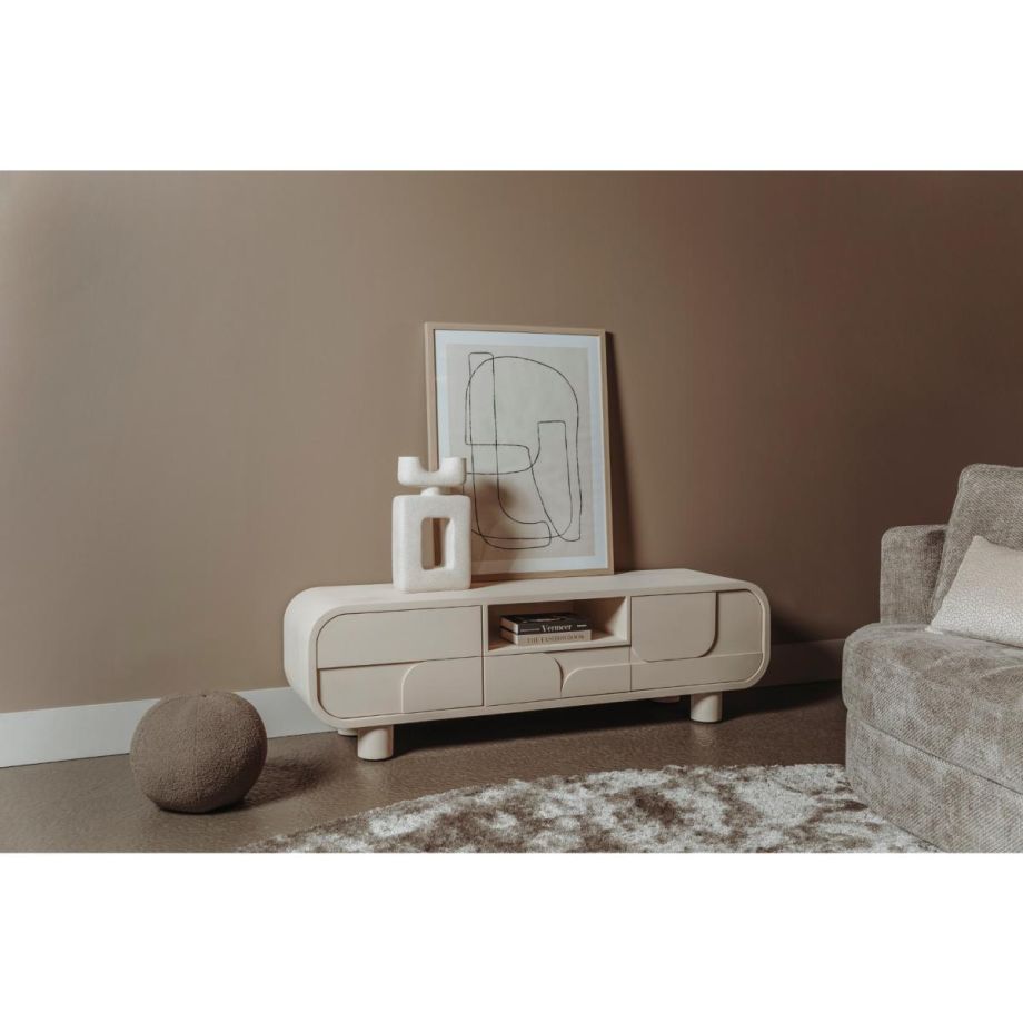 Tower Living Alviano tv-meubel - 150 cm - beige