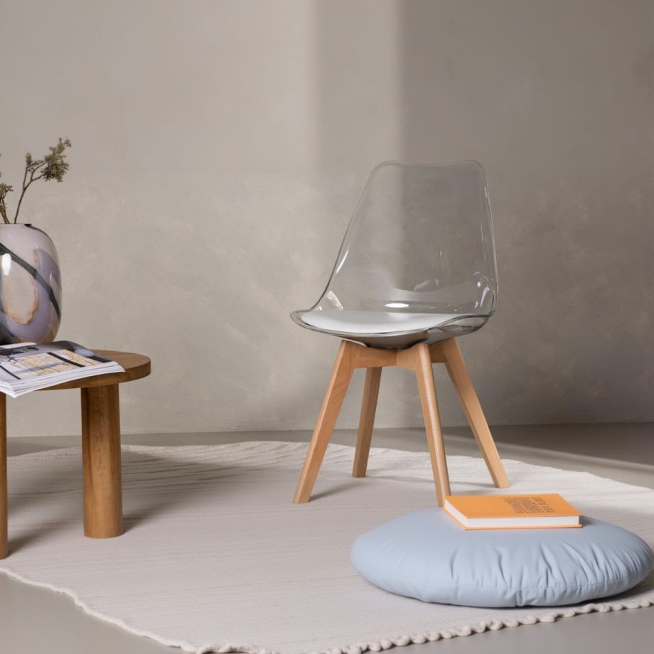 Svea Edwin eetkamerstoel - transparant