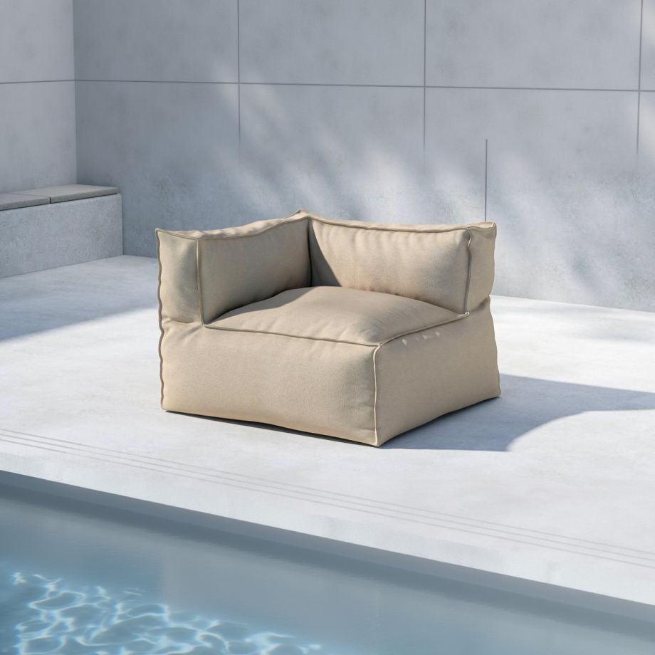 Svea Noura lounge bank hoek - beige