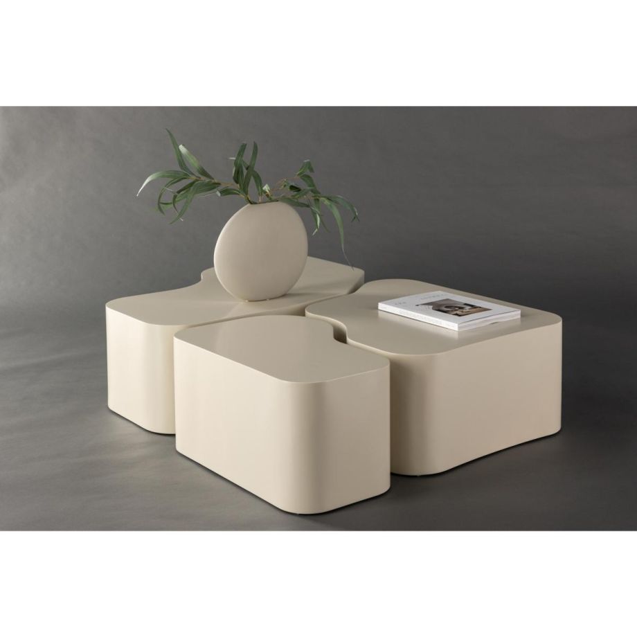 Flora organische salontafels - set van 3 - beige
