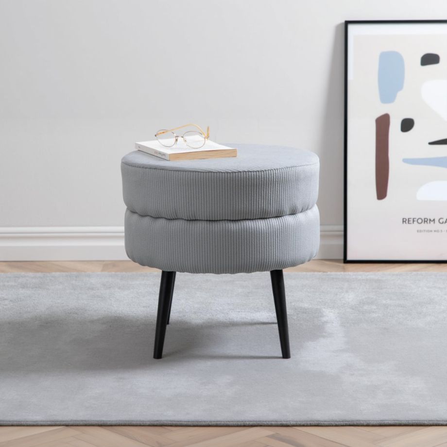 Svea Zane hocker - zwart