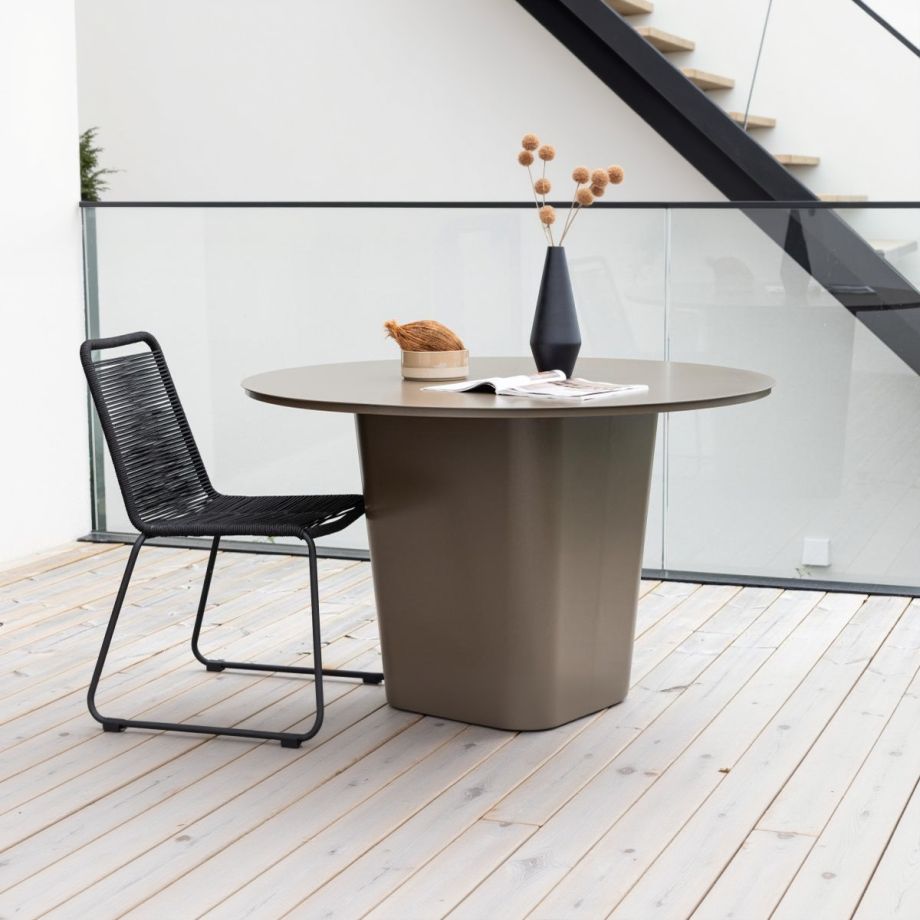 Svea Mert ronde tuintafel - ø120 cm - bruin