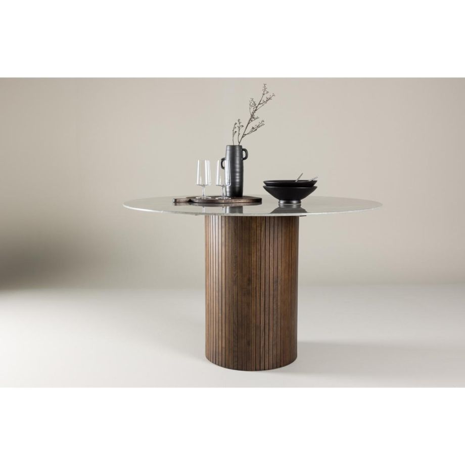 Niko ronde eettafel - ø120 cm - marmer