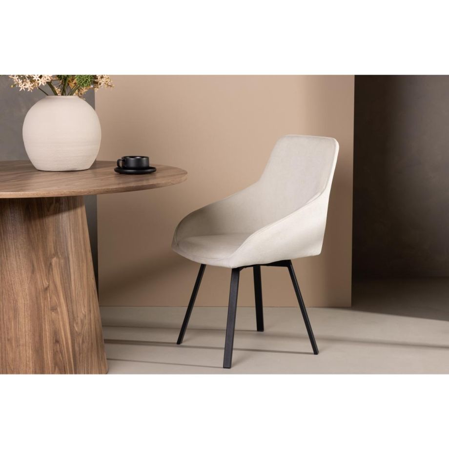 Rico eetkamerstoel linnen