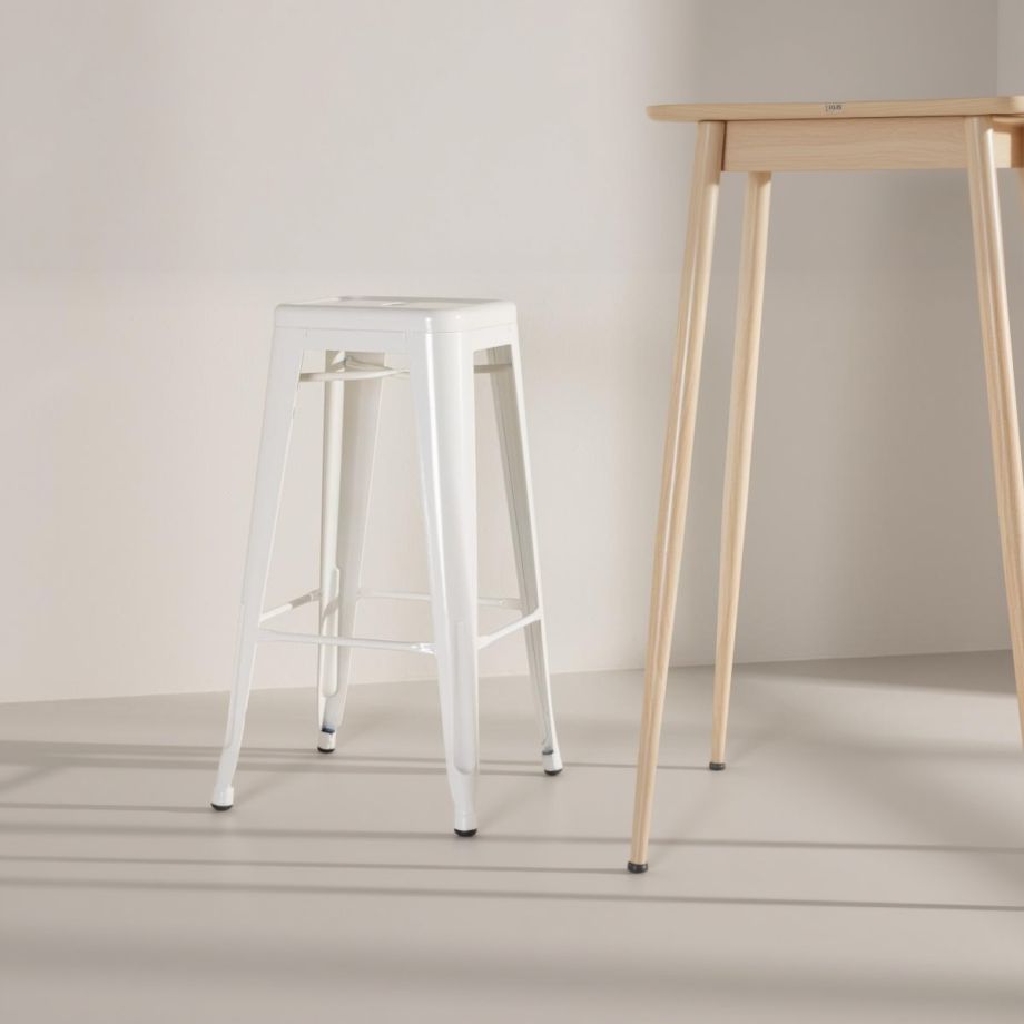 Svea Metpe barkruk 76 cm - wit