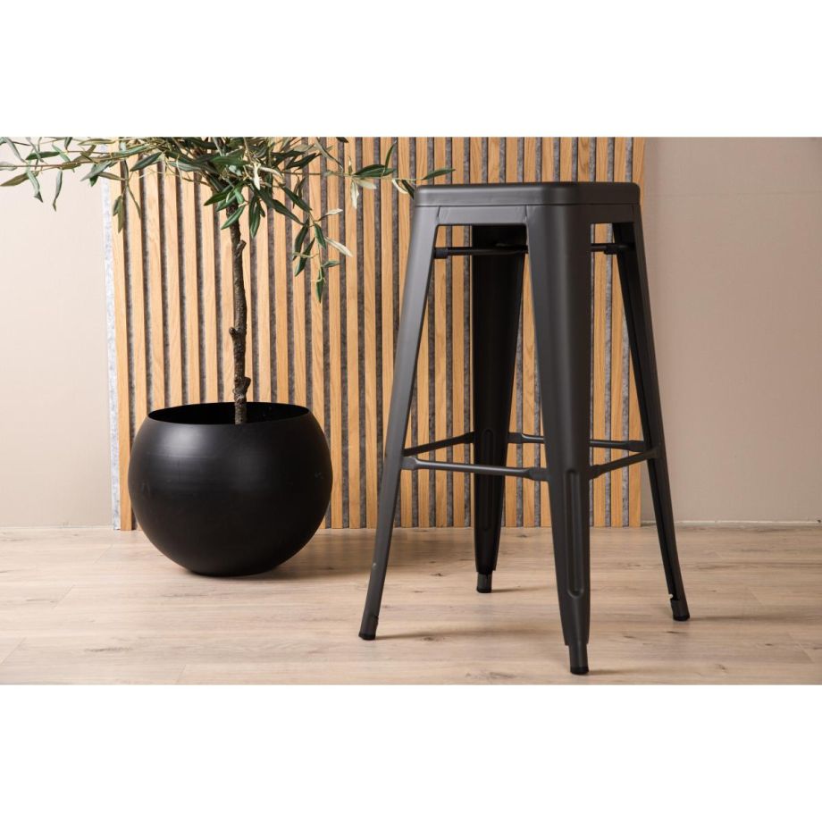 Svea Metpe barkruk 76 cm - donkergrijs