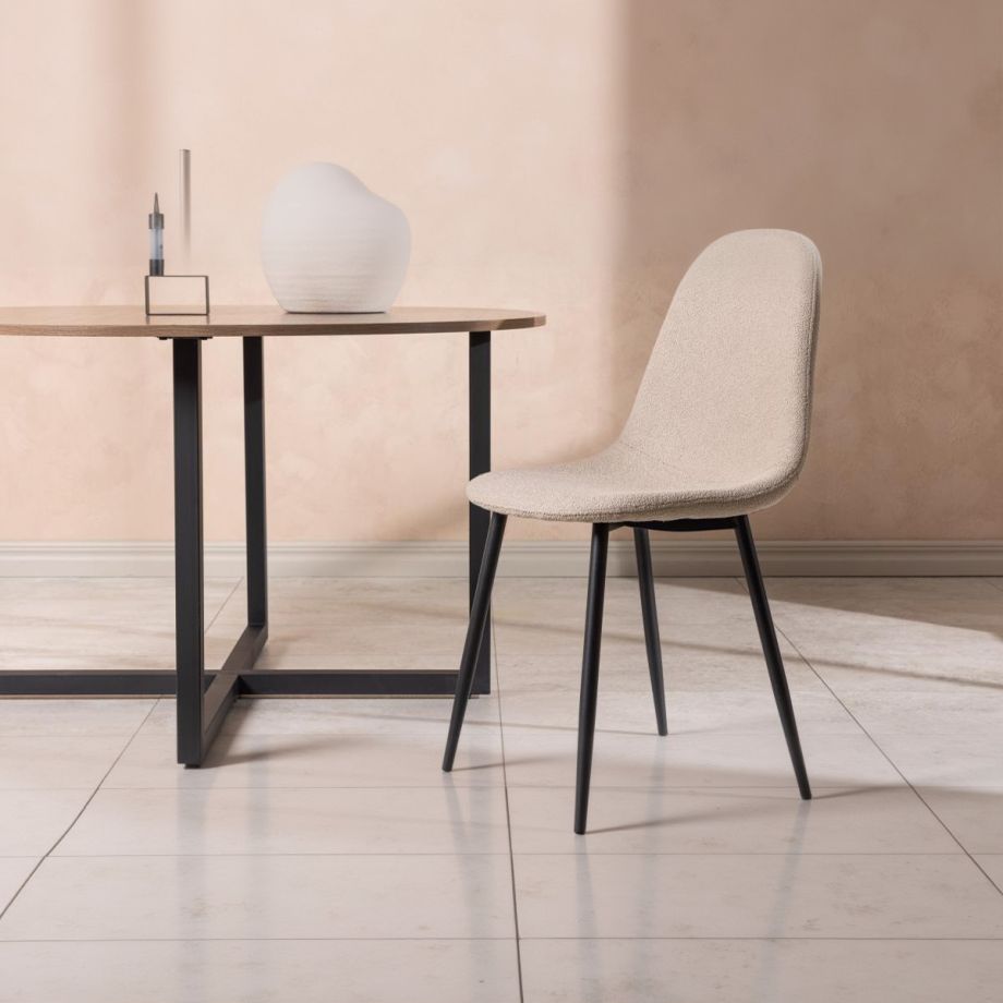 Svea Selo eetkamerstoel - boucle