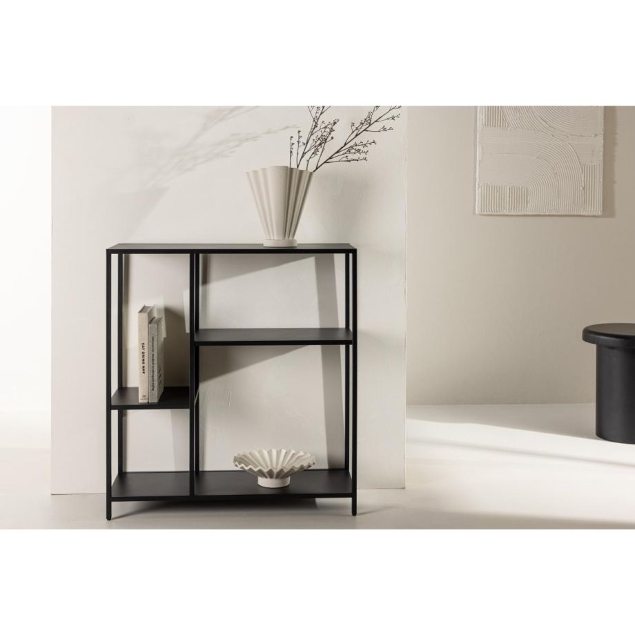 Arianna sidetable - 80 cm - zwart