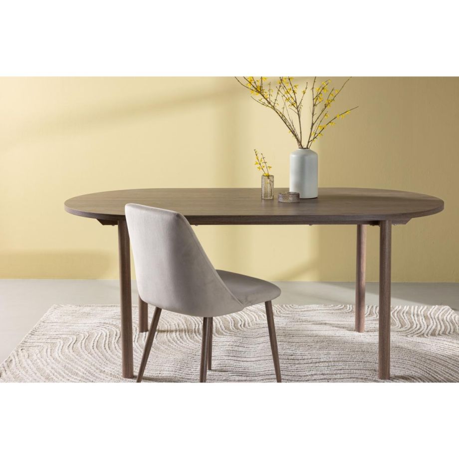 Svea Rina deens ovale eettafel - 180 x 90 cm - naturel