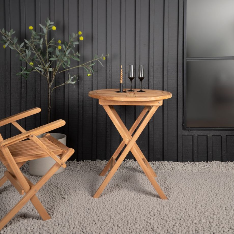 Svea Finn ronde bistrotafel - ø70 cm - naturel