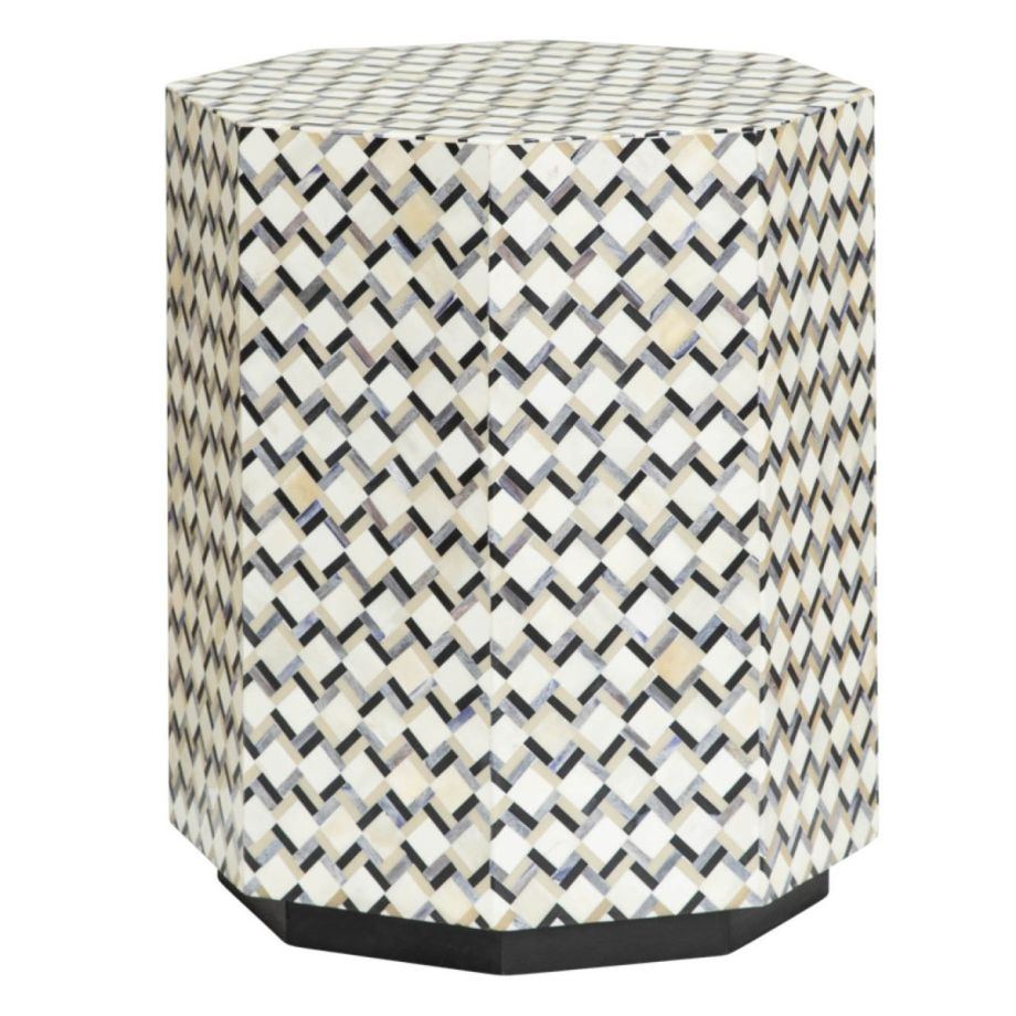 Tower Living Brendola bijzettafel - 45 cm - wit