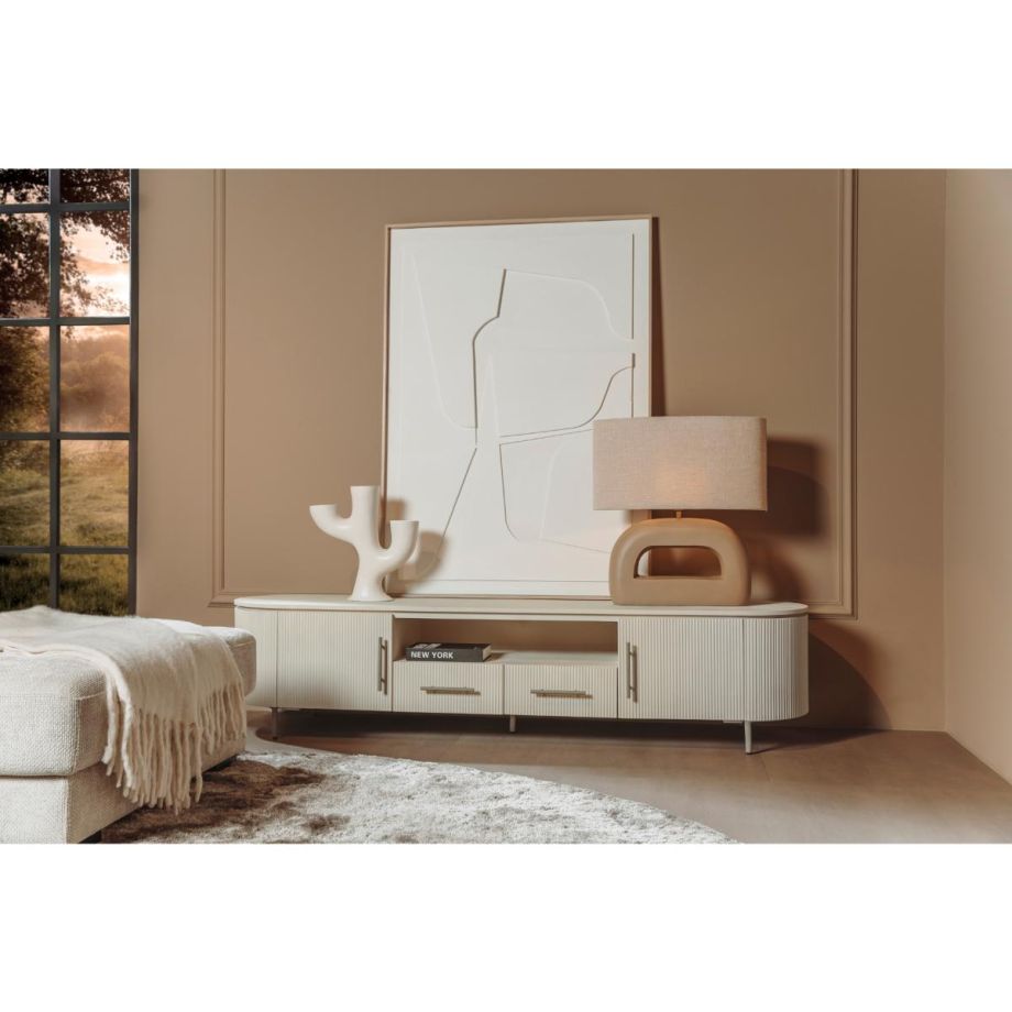 Tower Living Corbetta tv-meubel - 200 cm - beige