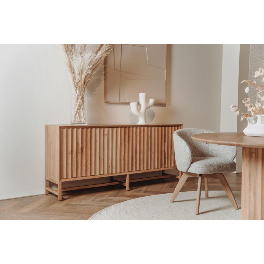 Tower Living Crotone dressoir - 220 cm - naturel