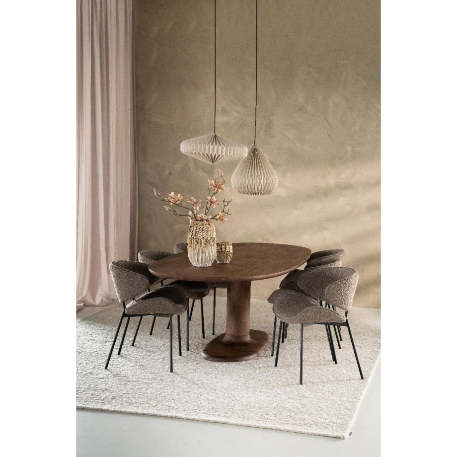 Eleonora Coco eettafel ovaal 180x110 cm