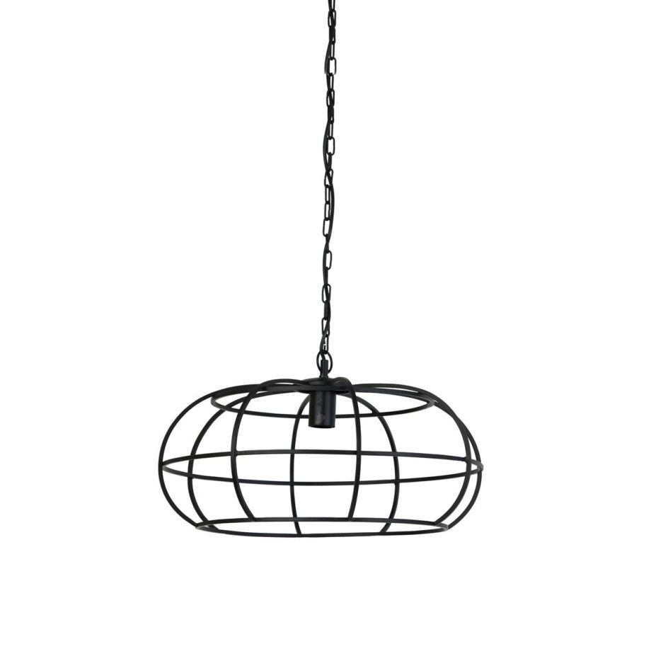 Imelda hanglamp Ø53x28 cm - mat zwart