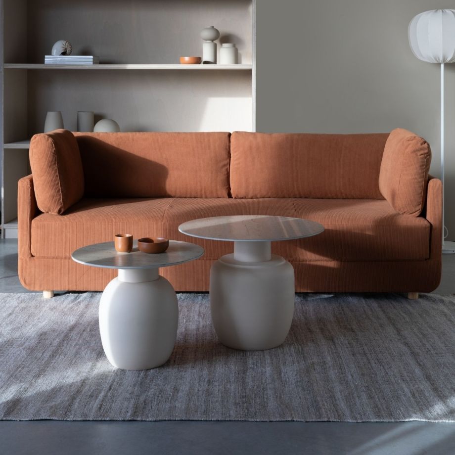 Puur Jazmin bijzettafel 42 cm - beige