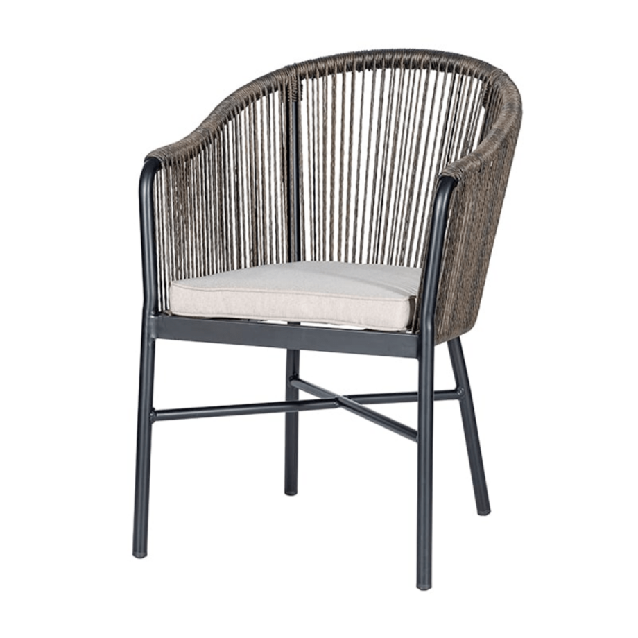 Mauritius terrasstoel bruin van het woonmerk Project Y