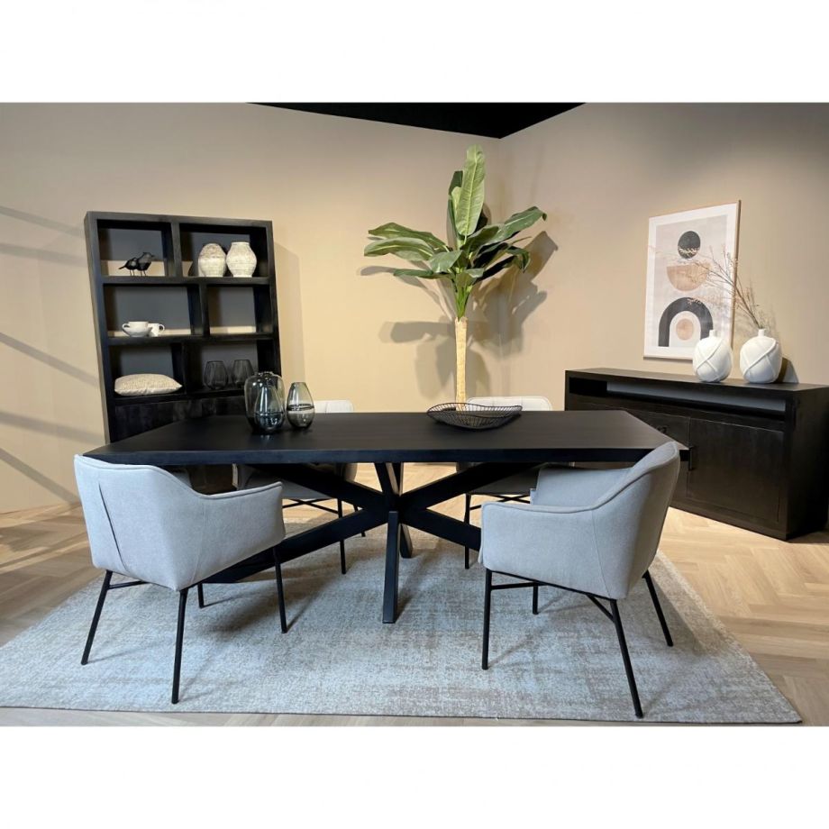 Livingfurn Kala eettafel spider 200x100 cm