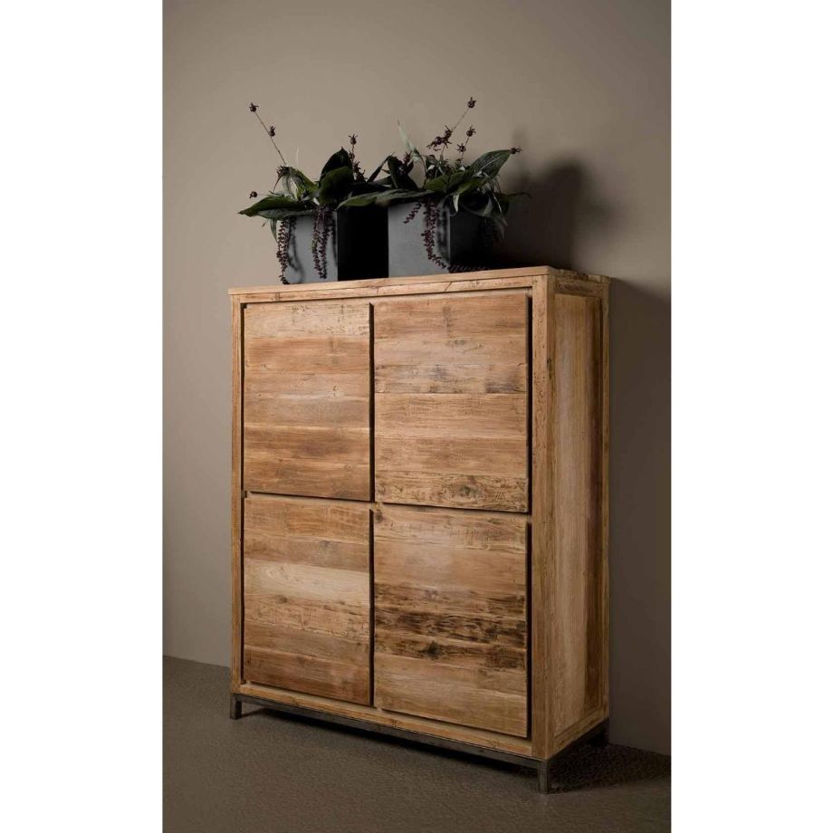 Tower Living Venetie opbergkast - 130 cm - bruin