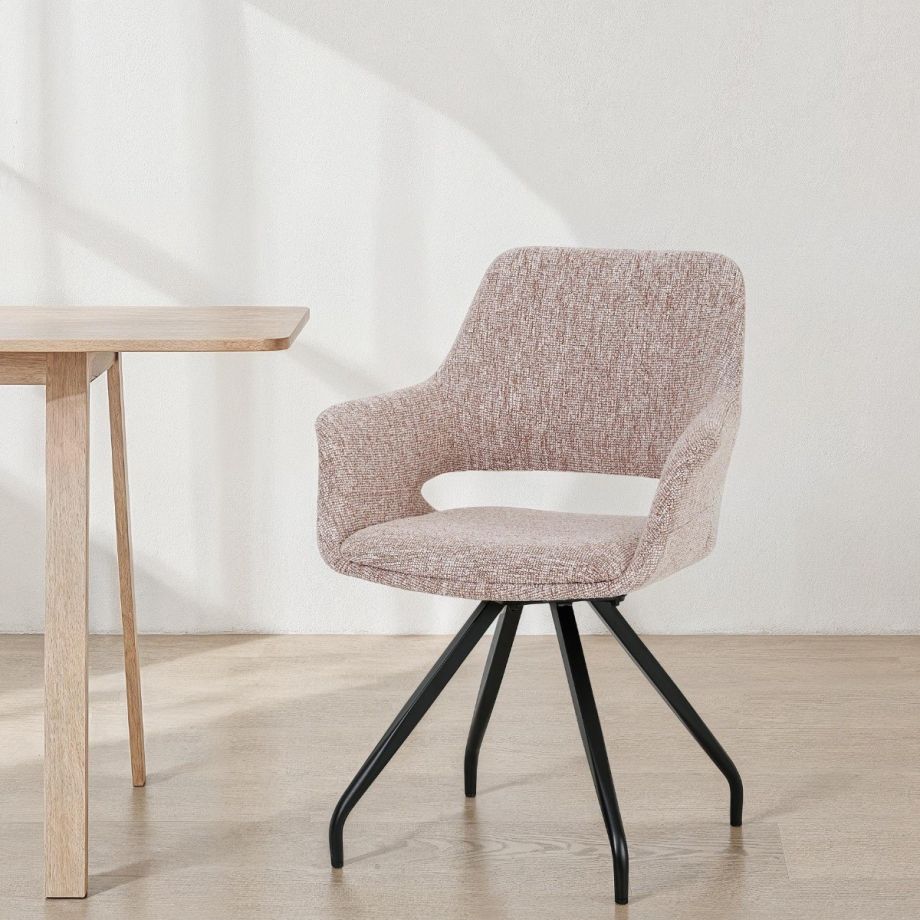 Capp draaibare eetkamerstoel lodge