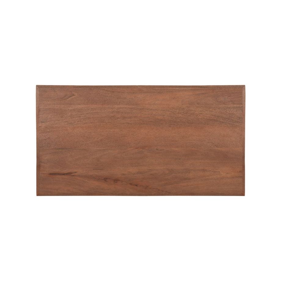 Label51 Restauranttafel 120x70x74 cm - straight edge - espresso