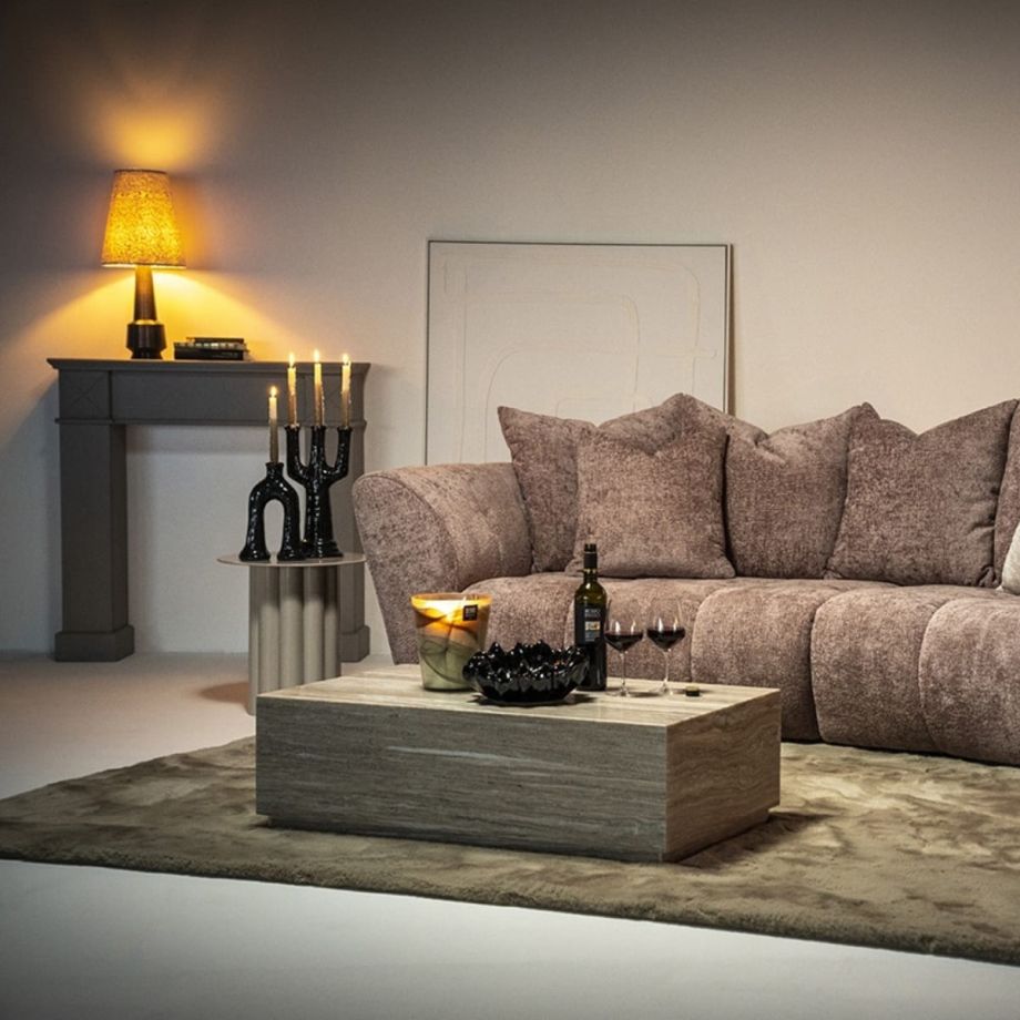 Eleonora Salontafel Vince - marmer - 96,5x56x30,5 cm