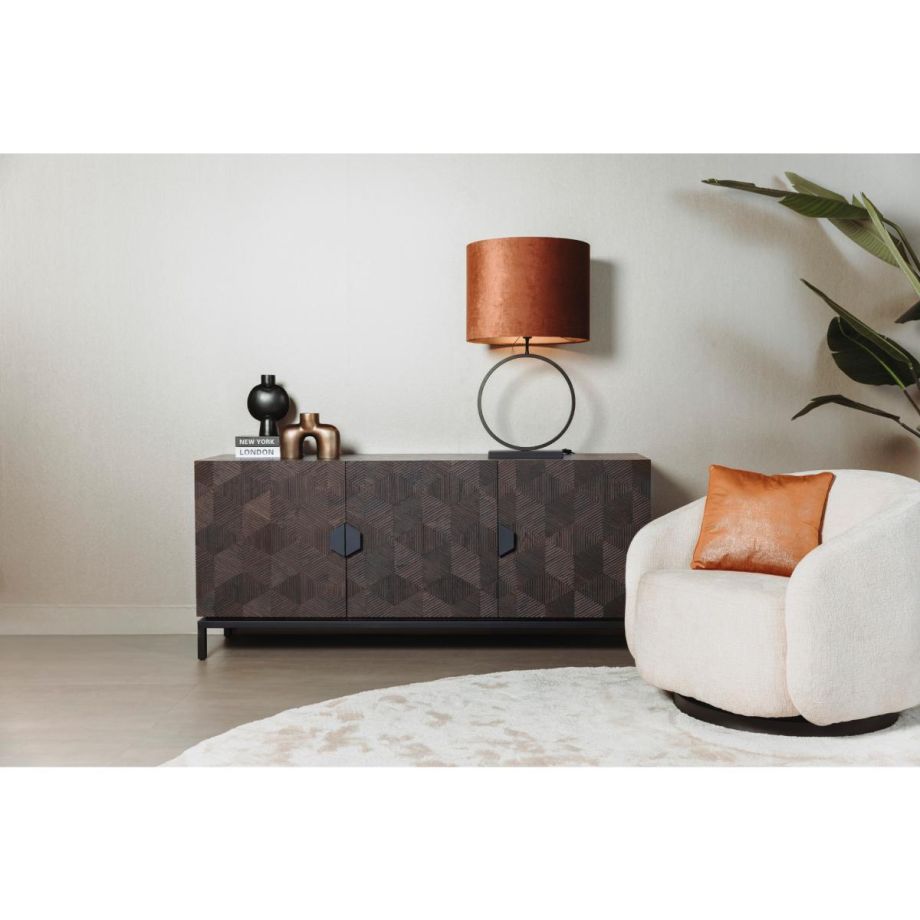 Tower Living San Marino dressoir - 180 cm - bruin