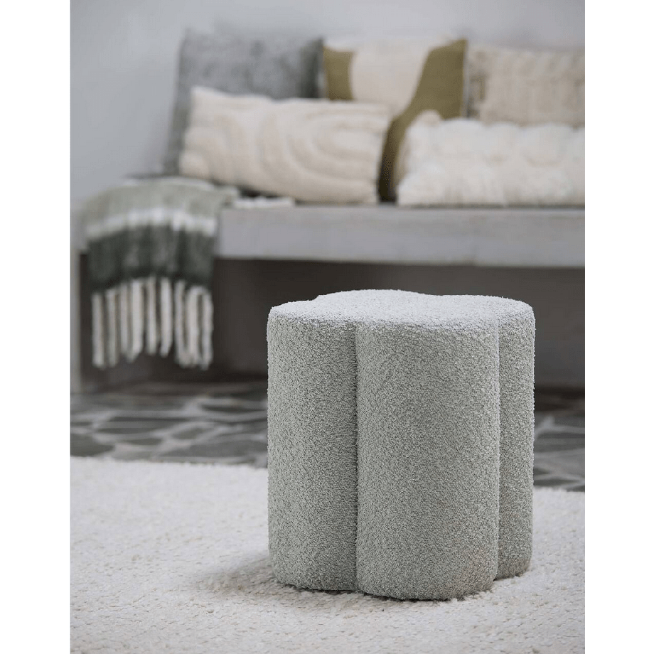 Light & Living Nalani poef 38x38x45 cm velvet