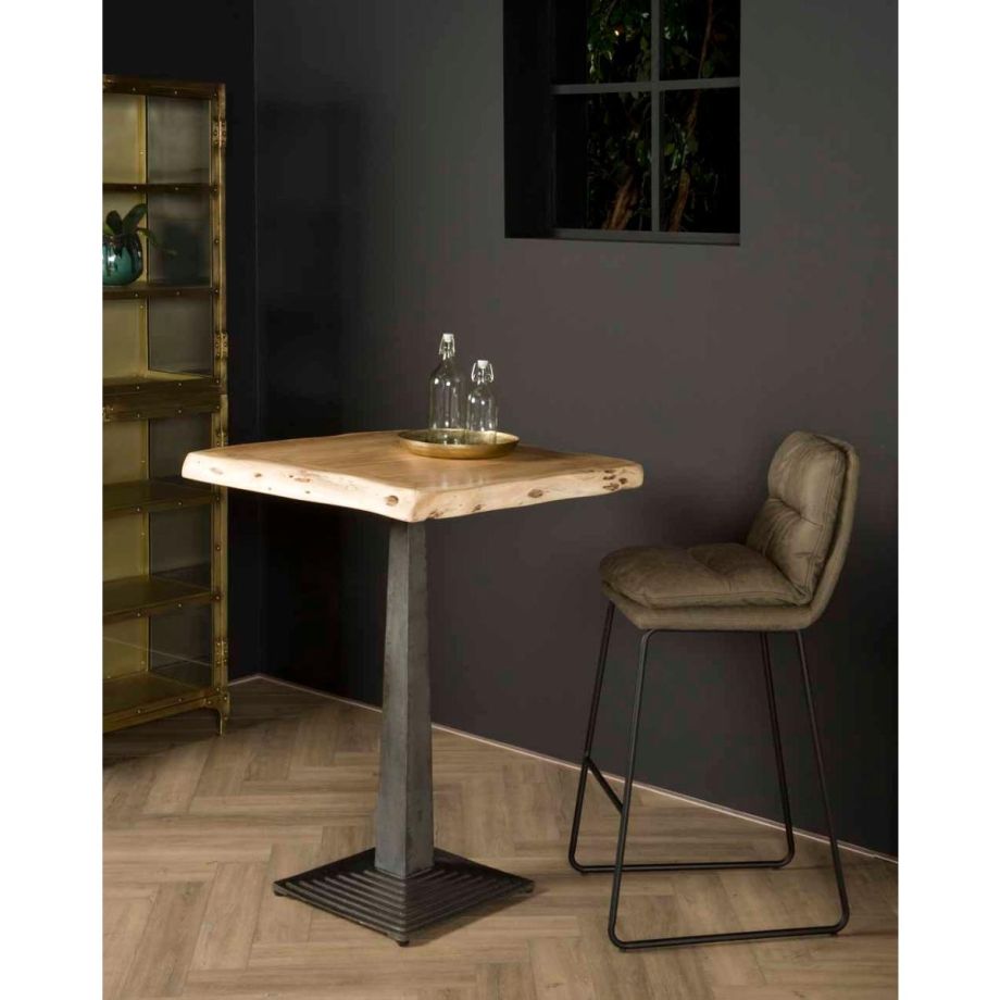 Bistro bartafel - 80 cm - bruin