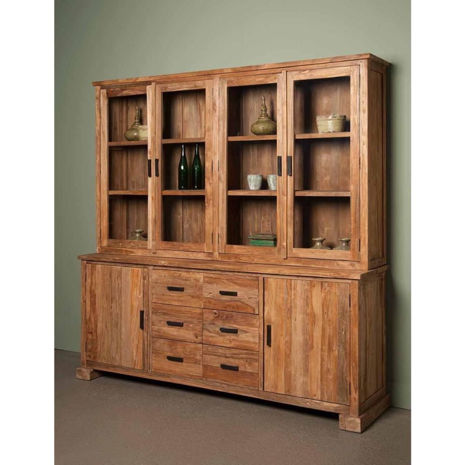 Tower Living Lorenzo buffetkast - 220 cm - bruin