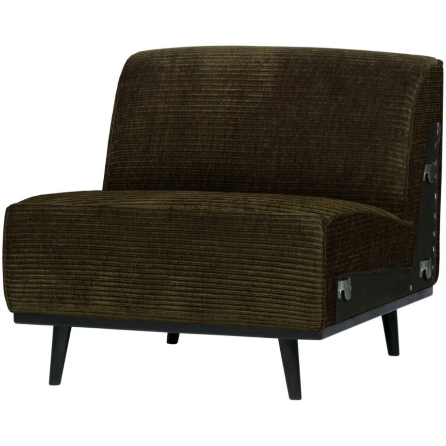 Woood Element Statement 1-Zits Brede Platte Rib