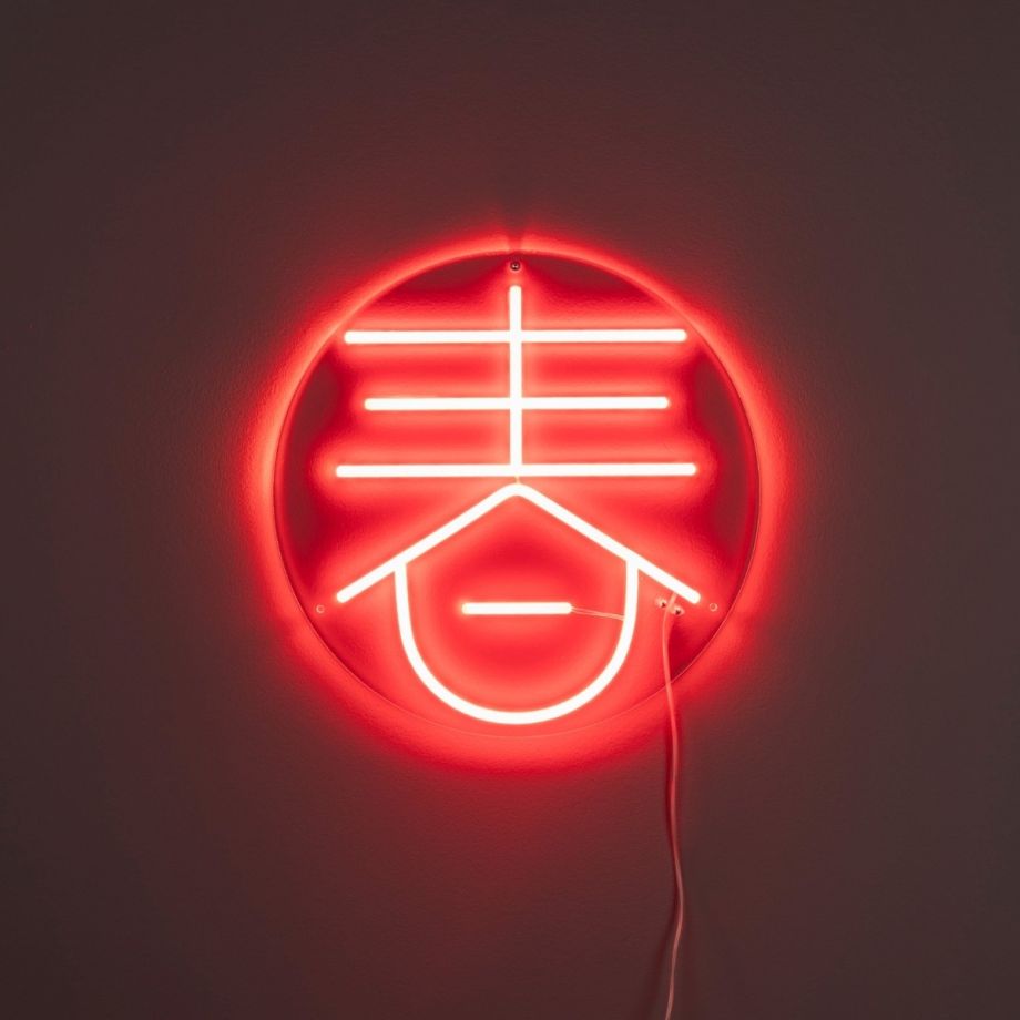 Sya neon wandlamp - lente