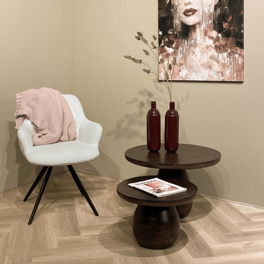 Troy ronde bijzettafel - Ø50 cm van het woonmerk Brix