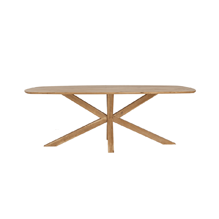 Tower Living Crotone eettafel - 240 cm - naturel