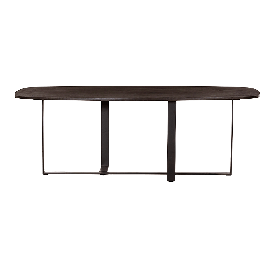 Tower Living Mincio eettafel - 200 cm - bruin