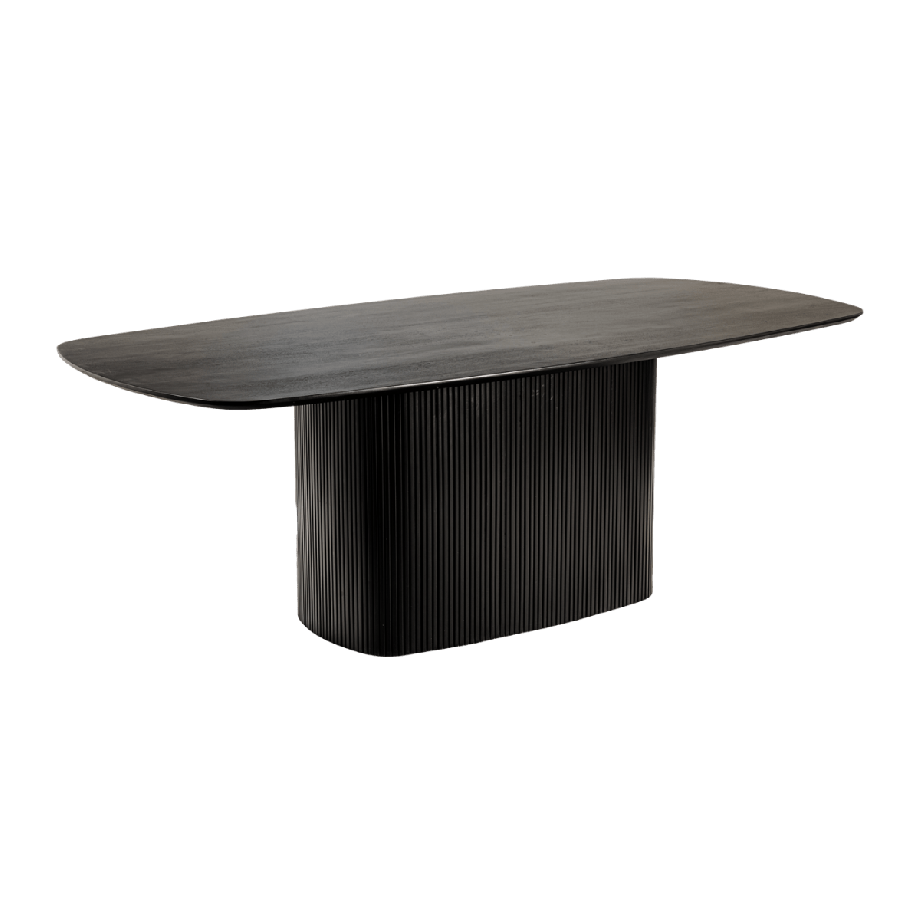 Tower Living Rivello eettafel - 260 cm - zwart