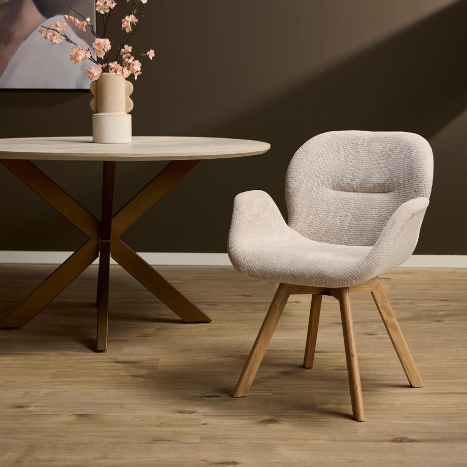 Starfurn Eetkamerstoel Jesse - beige