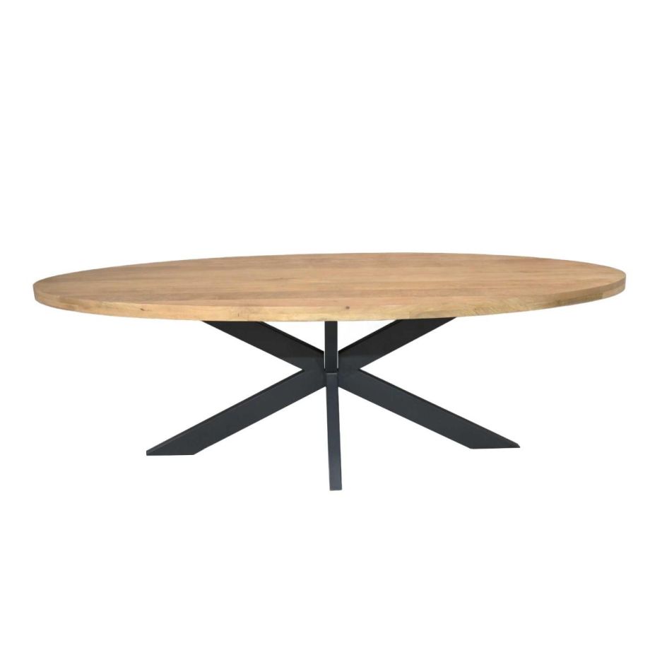 Starfurn Eettafel Dakota ovaal 210 cm - naturel