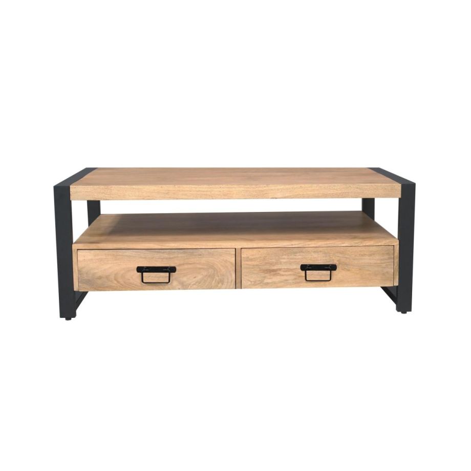 Starfurn Salontafel Britt vier lades 120 cm - naturel