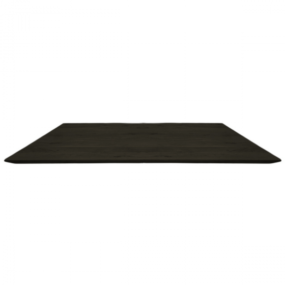 Zurich vierkant tafelblad 75x75x3.8 acaciahout zwart van het woonmerk HSM Collection