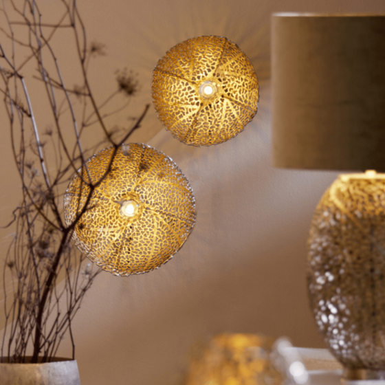 Sinula wandlamp Ø45x22 cm goud van het woonmerk Light&Living