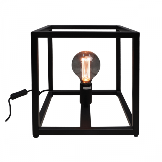 Fremont tafellamp 26x26x26 cm metaal zwart van het woonmerk HSM Collection