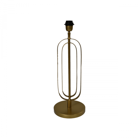 Milano tafellamp 20x20x55 cm metaal goud van het woonmerk HSM Collection