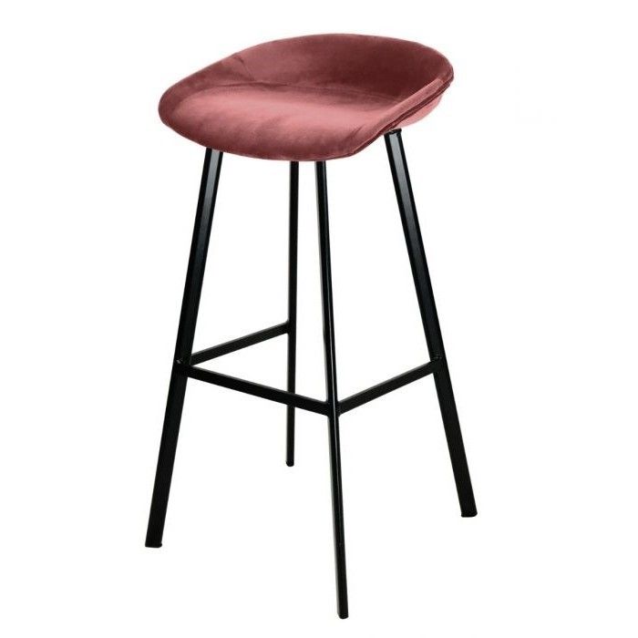 Finn barkruk velvet 80 cm