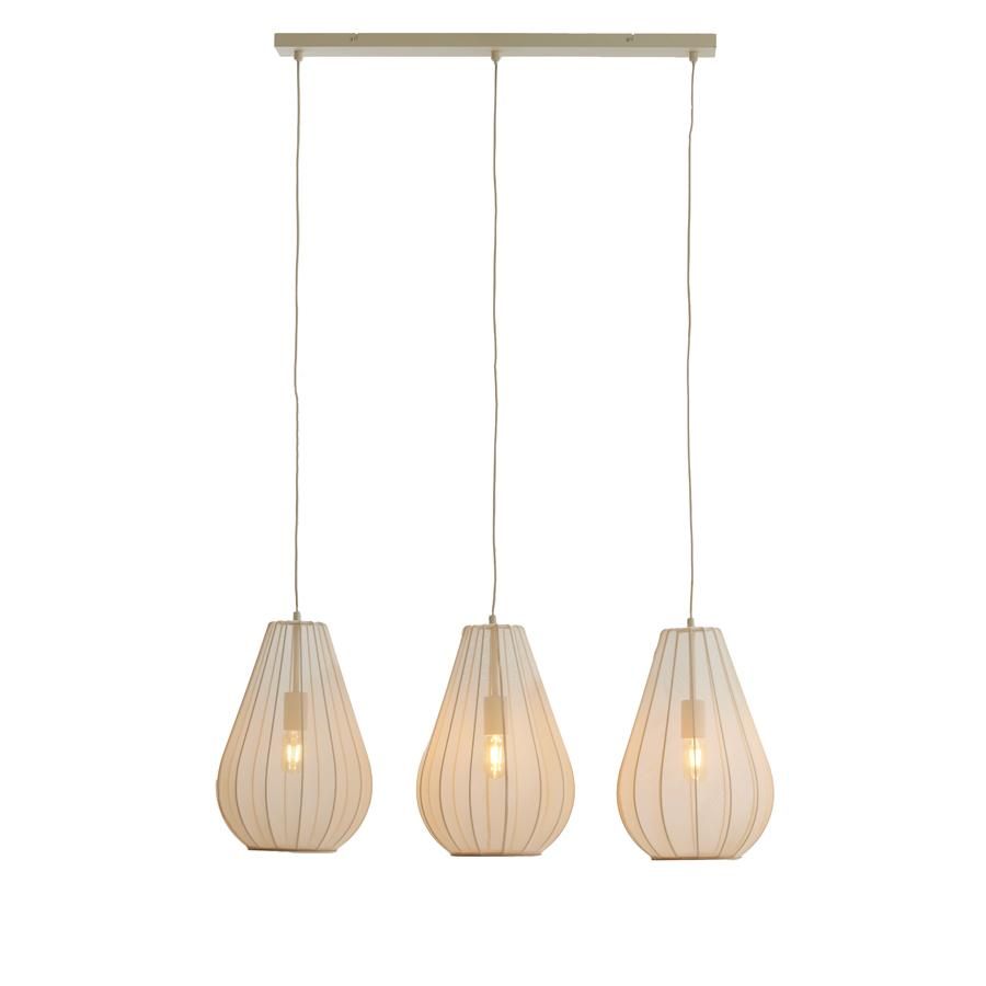 Light & Living Itela hanglamp 3L - zand