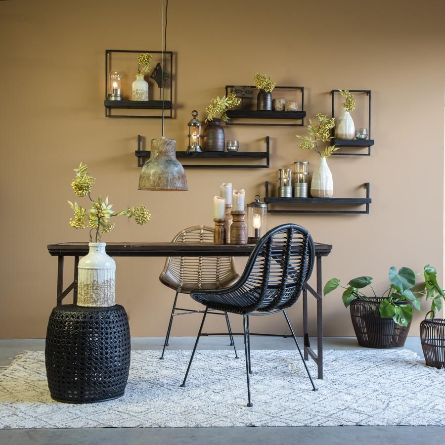 Maddison wandplank 60x15x30 cm