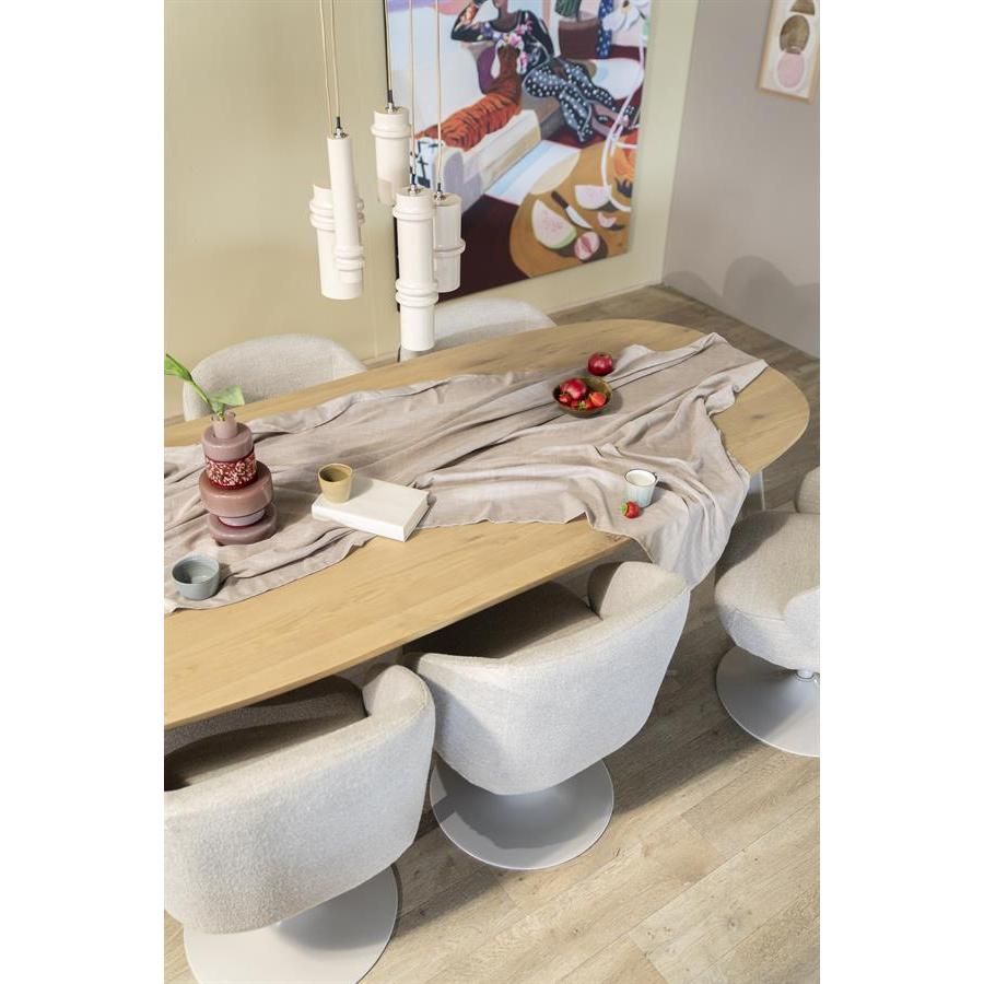 Eettafel Dion 260x110 cm - naturel