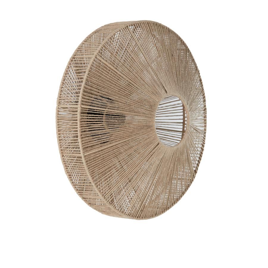 Light & Living Lyra wandlamp Ø43x43 cm - naturel/mat zwart