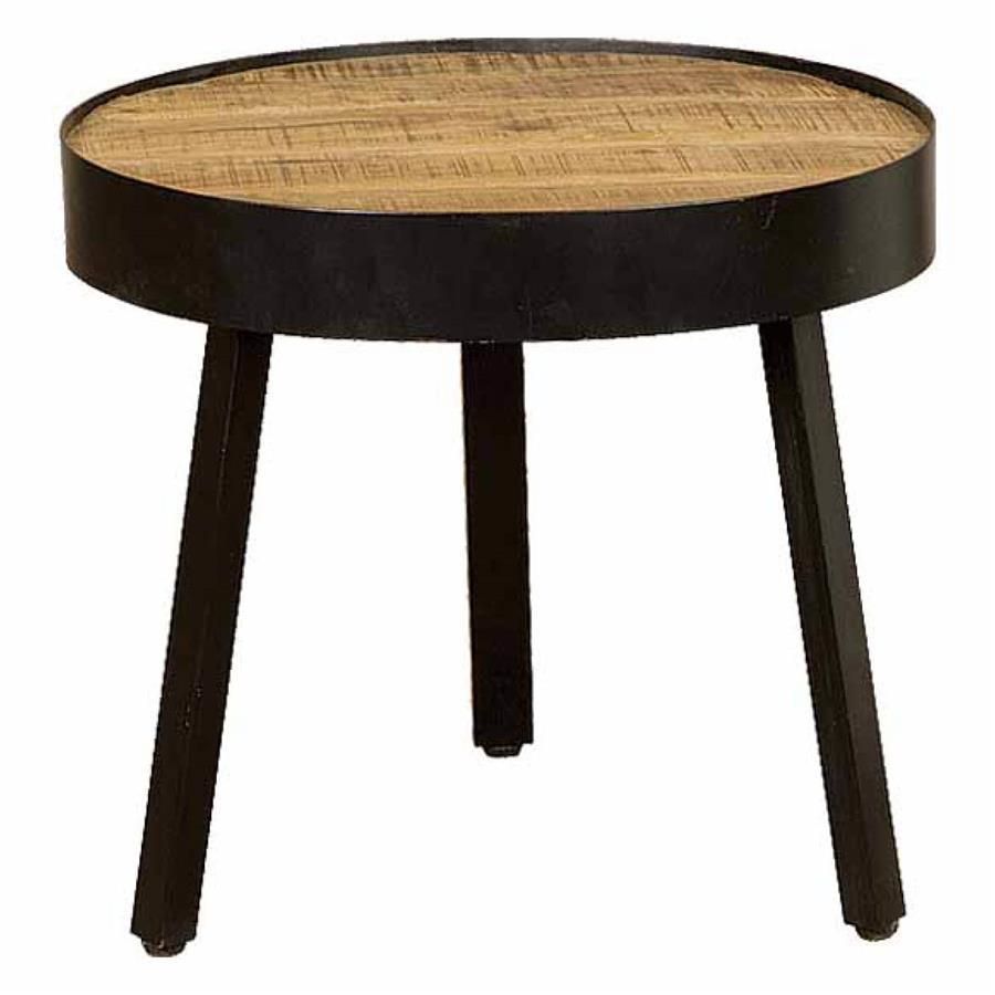 Tower Living Renew bijzettafel - ø54 cm - bruin